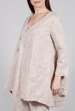 Combawa Jacket in Liberty Beige Print