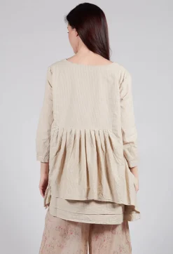 Combawa Jacket in Striped Linen