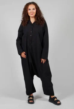 Connynie Jumpsuit in Kaviar