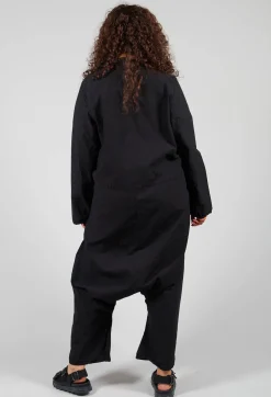 Connynie Jumpsuit in Kaviar