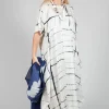 Consuelo Dress in Black and White