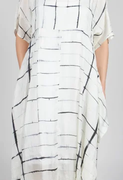 Consuelo Dress in Black and White