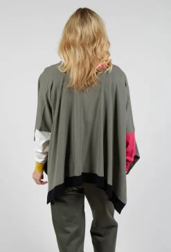 Contast Colour Cardigan in Mix 99