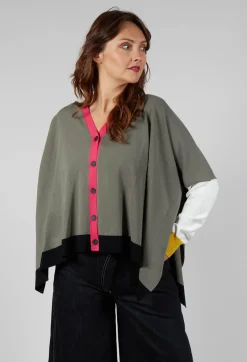 Contast Colour Cardigan in Mix 99
