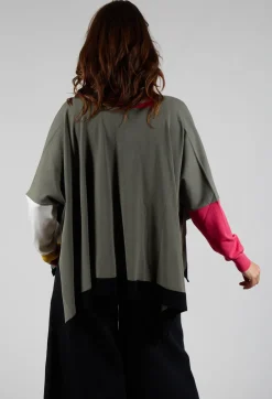 Contast Colour Cardigan in Mix 99