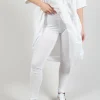 Contrast Leggings in Starwhite