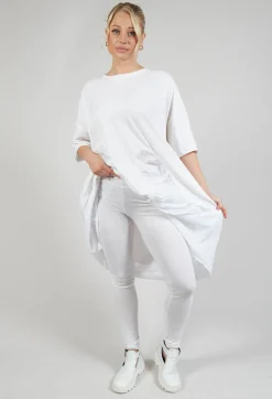 Contrast Leggings in Starwhite