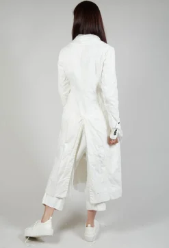 Contrast Lining Coat in Callas