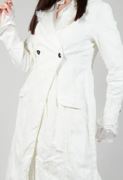 Contrast Lining Coat in Callas