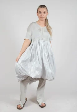 Contrast Skirt Dress in Moon Sparkle