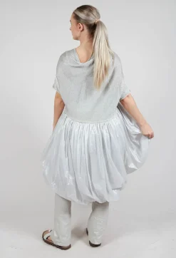 Contrast Skirt Dress in Moon Sparkle