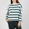 Contrast Stripe Jumper in Riga Agave