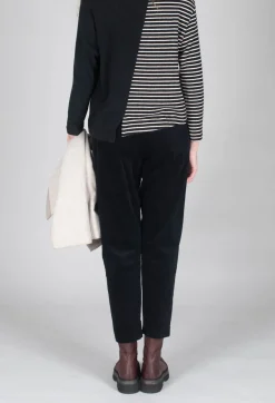 Cook V Trousers in Nero