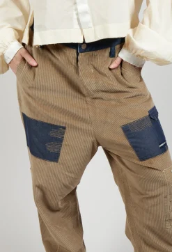 Cord Trousers in Brown