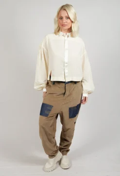 Cord Trousers in Brown
