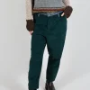 Cord Trousers in Green