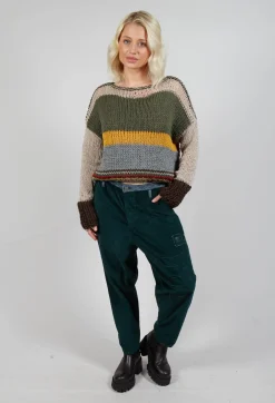 Cord Trousers in Green