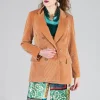 Corduroy Jacket in Peach