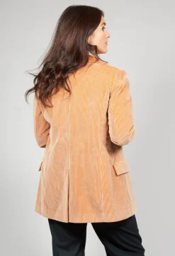 Corduroy Jacket in Peach