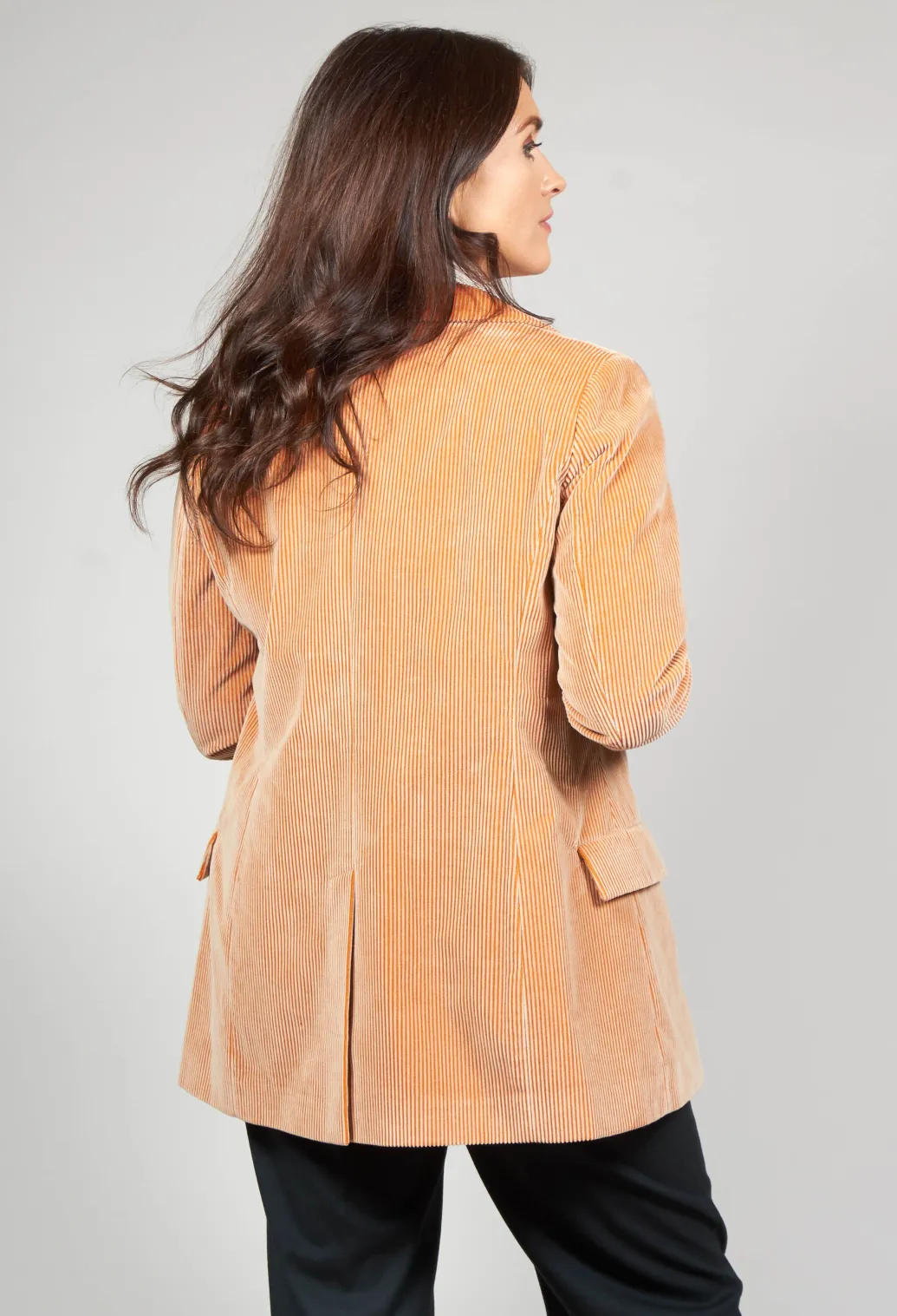 Corduroy Jacket in Peach