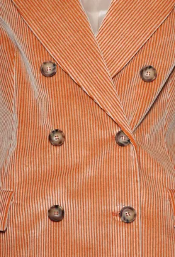 Corduroy Jacket in Peach