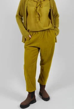Corduroy Trousers in Grass