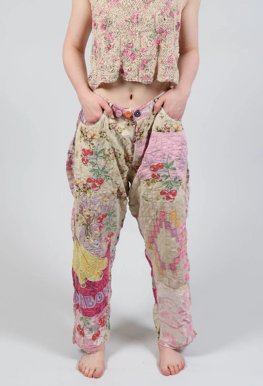 Cosmic Rainbow Miners Pants in None