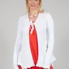 Cotton Cardigan in White