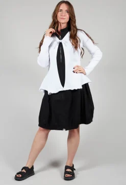 Cotton Cardigan in White