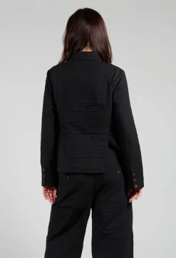 Cotton Jacket  in Black