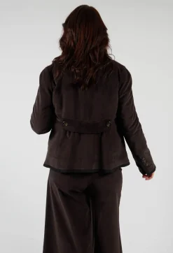 Cotton Jacket in Brown