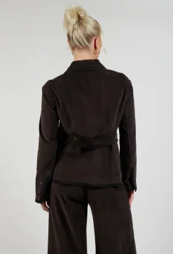 Cotton Jacket in Brown
