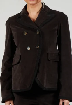 Cotton Jacket in Brown