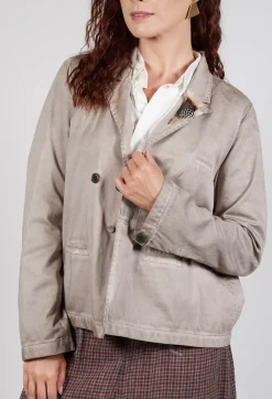 Cotton Jacket in Original Brown