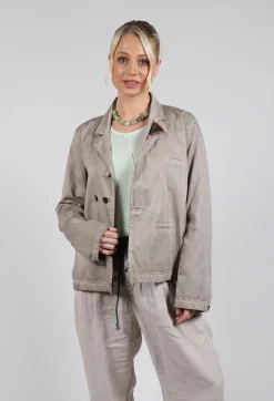 Cotton Jacket in Original Brown