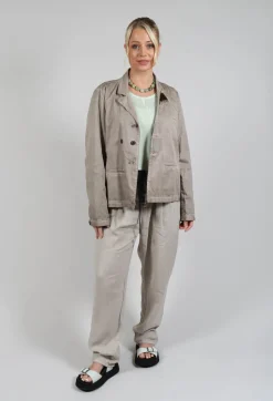 Cotton Jacket in Original Brown