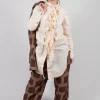 Cotton Shirt Dress in Powder