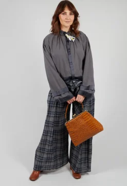 Cotton Shirt in Anthracite