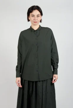 Cotton Shirt in Forest