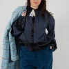 Cotton Shirt in Navy