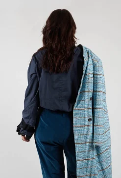 Cotton Shirt in Navy
