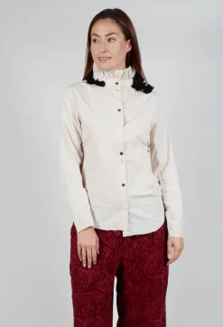 Cotton Shirt in Powder