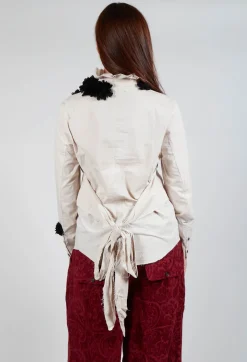 Cotton Shirt in Powder