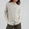 Cotton Shirt in Sand