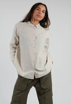 Cotton Shirt in Sand