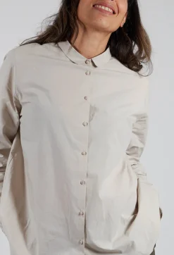 Cotton Shirt in Sand