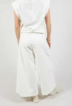 Cotton Trousers in Cream
