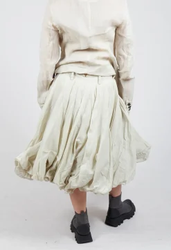 Cotton Tutu Skirt in Eraser Stiff