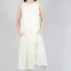Cowl Neckline Dress in Lily 10% Cloud