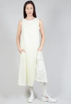 Cowl Neckline Dress in Lily 10% Cloud